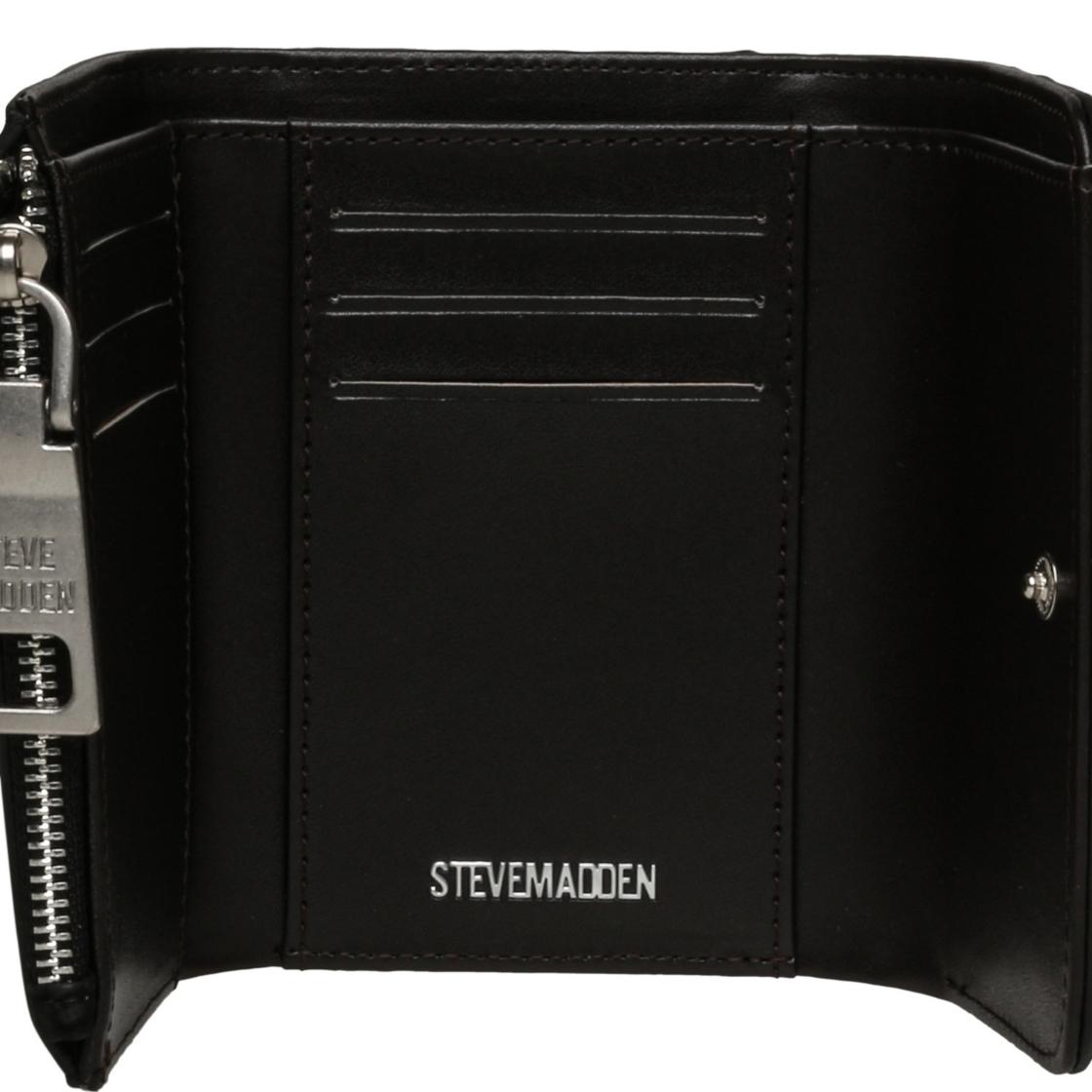 Bundust Black Cartera Negra Para Mujer con Cierre