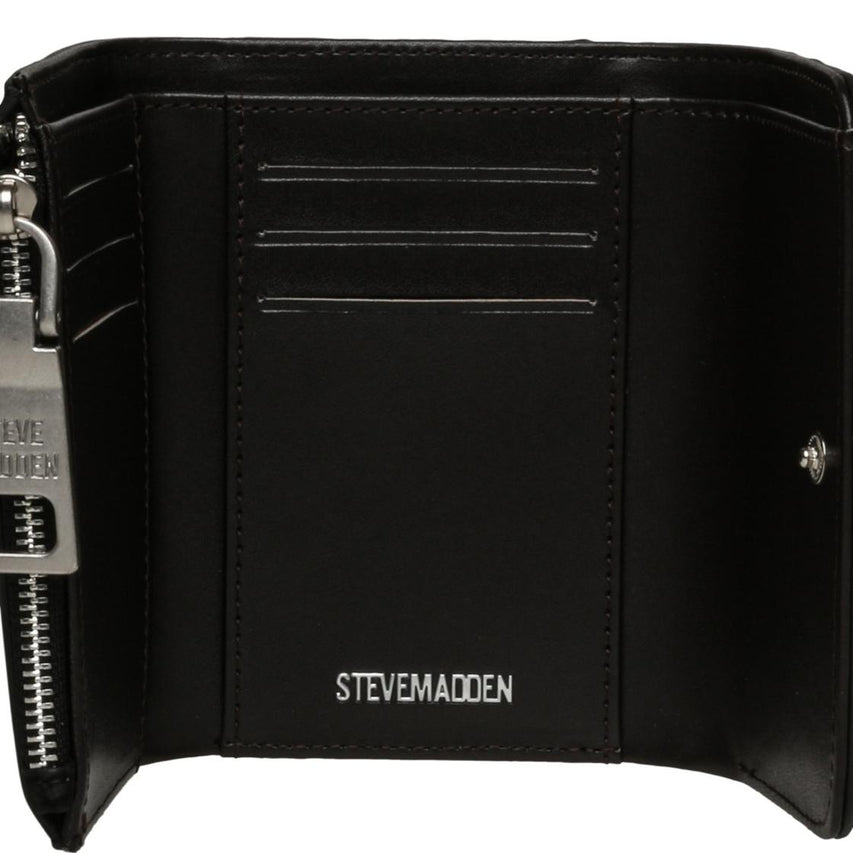 Bundust Black Cartera Negra Para Mujer con Cierre