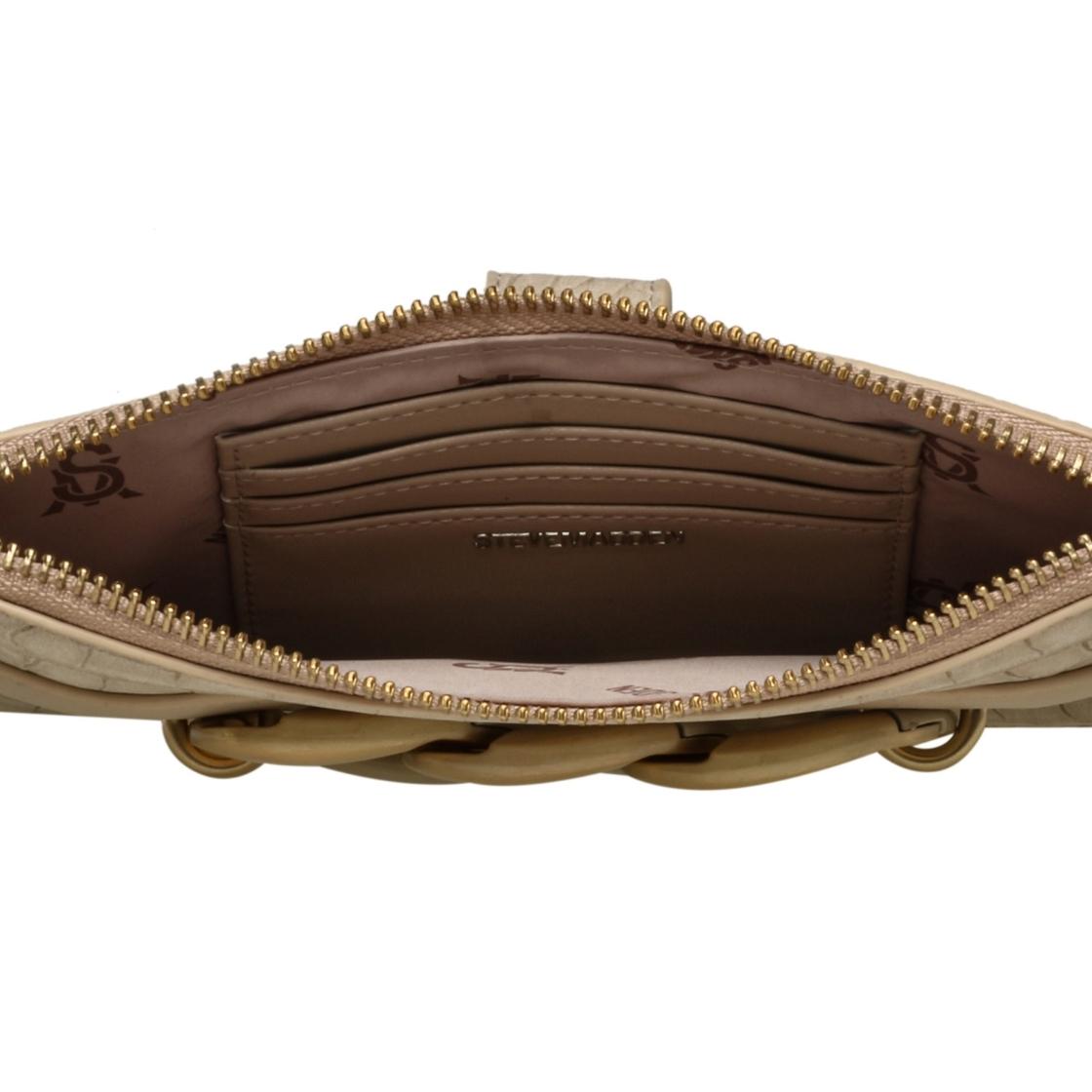 Btae Beige Cartera Beige Para Mujer con Cierre
