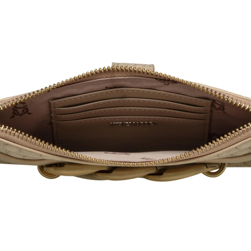 Btae Beige Cartera Beige Para Mujer con Cierre