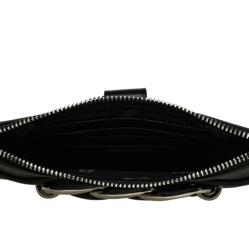 Btae Black Cartera Negra Para Mujer con Cierre