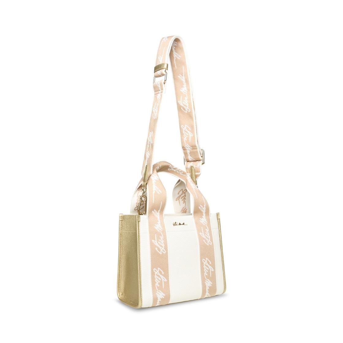Btidal White Bolso Tote Blanco