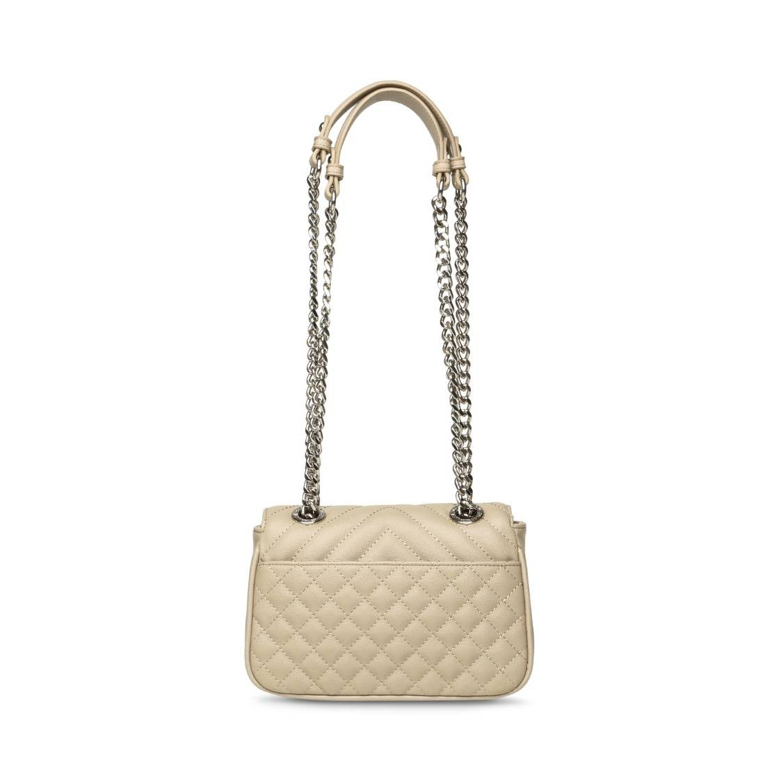 Btrifle 2 Taupe Silver Bolsa Beige con Plata para Mujer