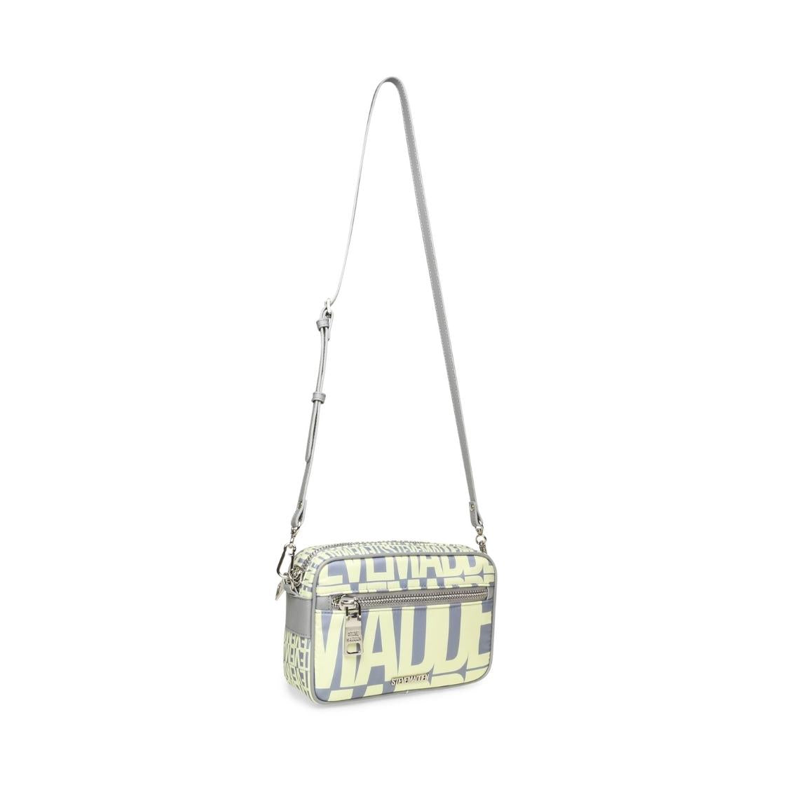 Bvades Yellow Bolsa Crossbody con Letras Amarillas 