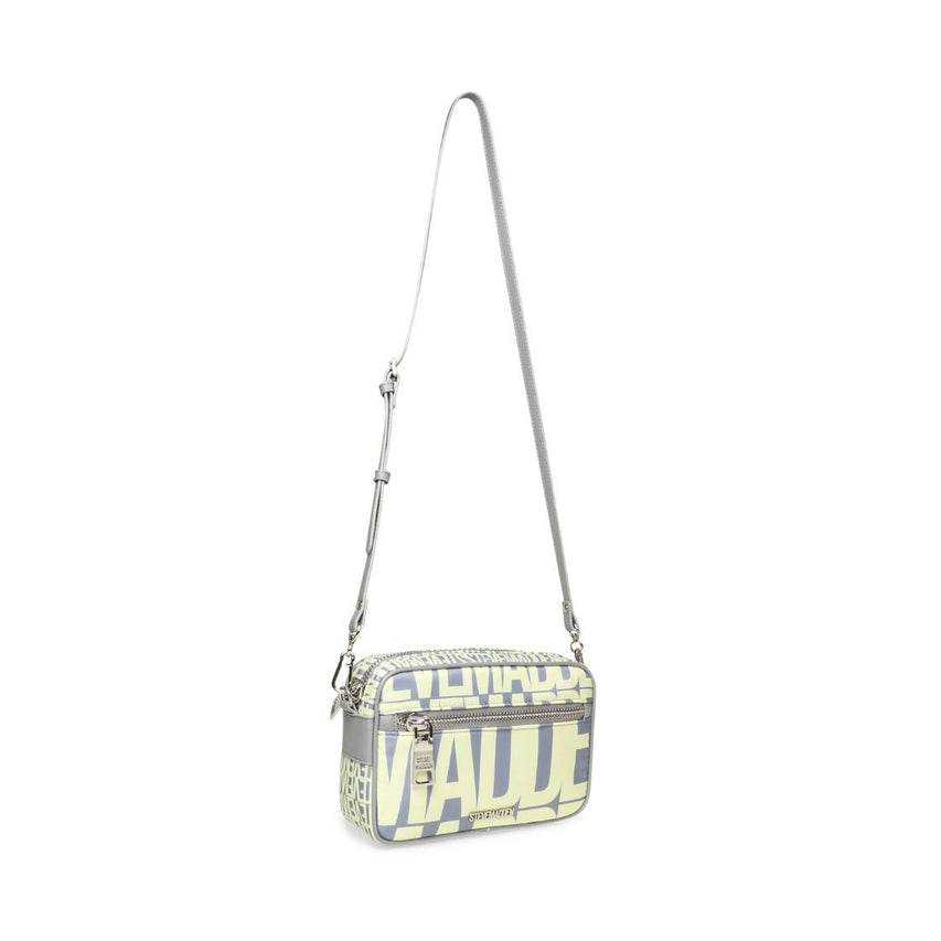 Bvades Yellow Bolsa Crossbody con Letras Amarillas 