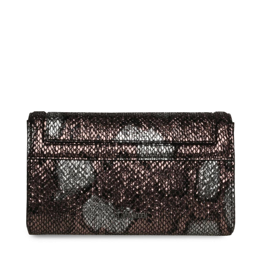Bvespera Bronze Bolso Clutch Bronce Para Mujer