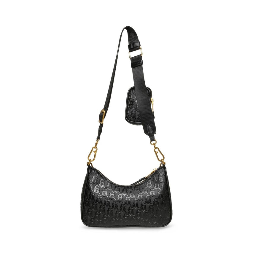Bvice E Black Gold Bolsa Negra para Mujer