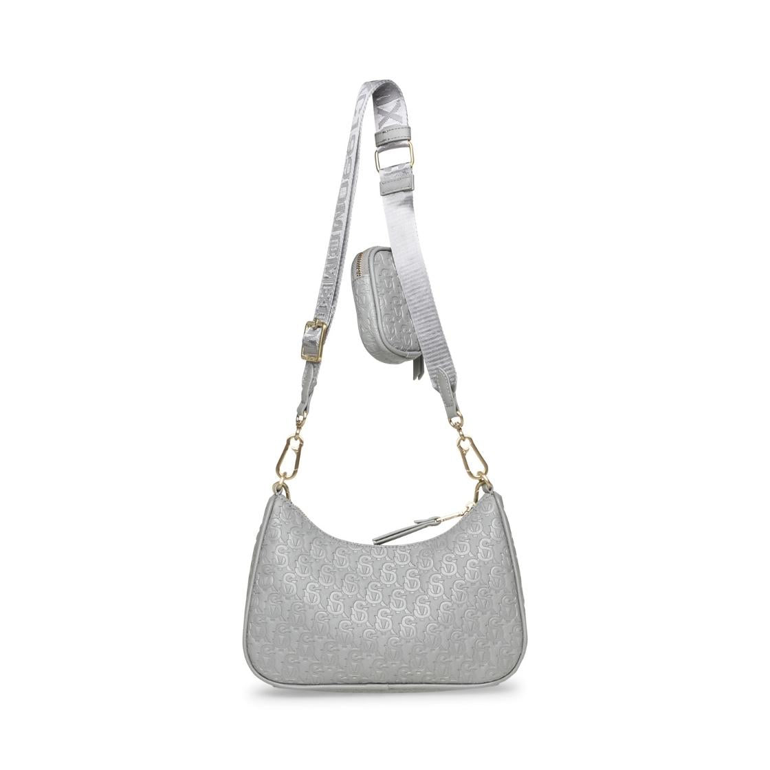 Bvice-E Grey Bolsa Gris Para Mujer con Cierre