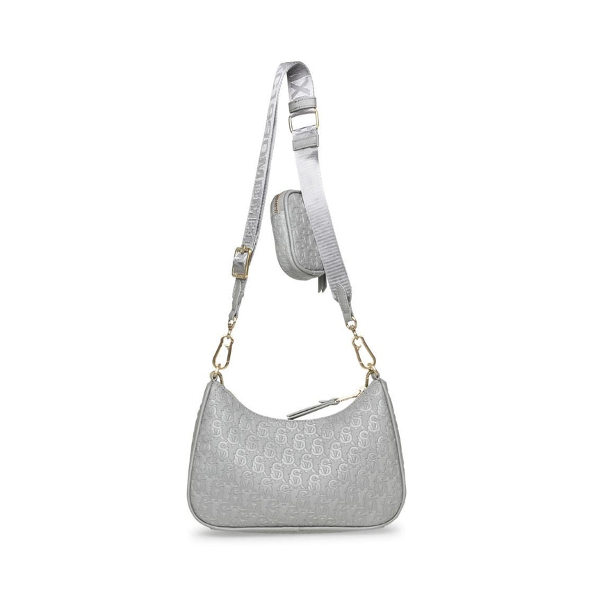 Bvice-E Grey Bolsa Gris Para Mujer con Cierre