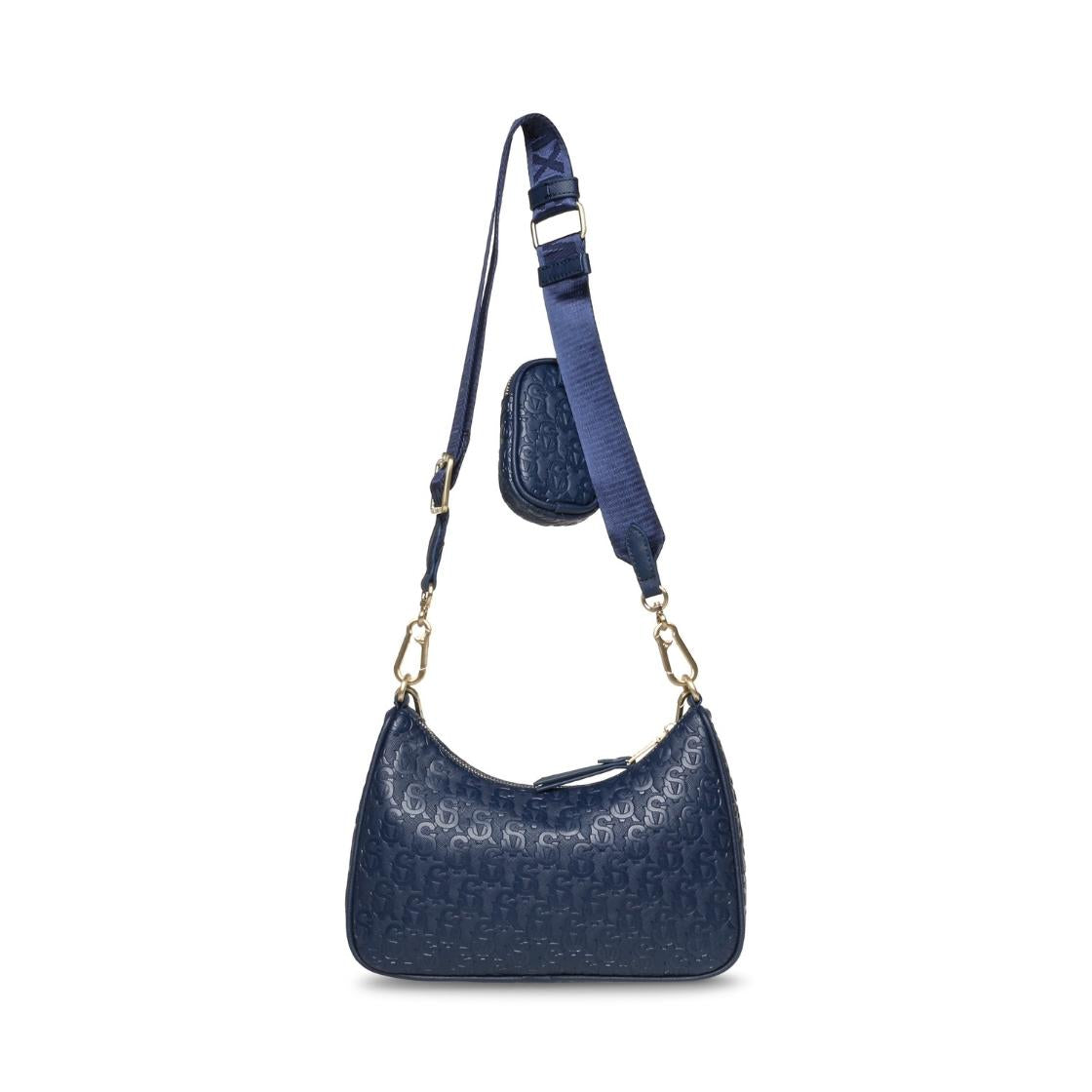 Bvice-E Navy Bolsa Azul Marino Para Mujer con Cierre
