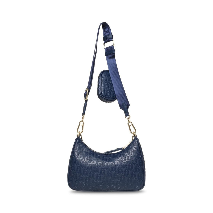 Bvice-E Navy Bolsa Azul Marino Para Mujer con Cierre