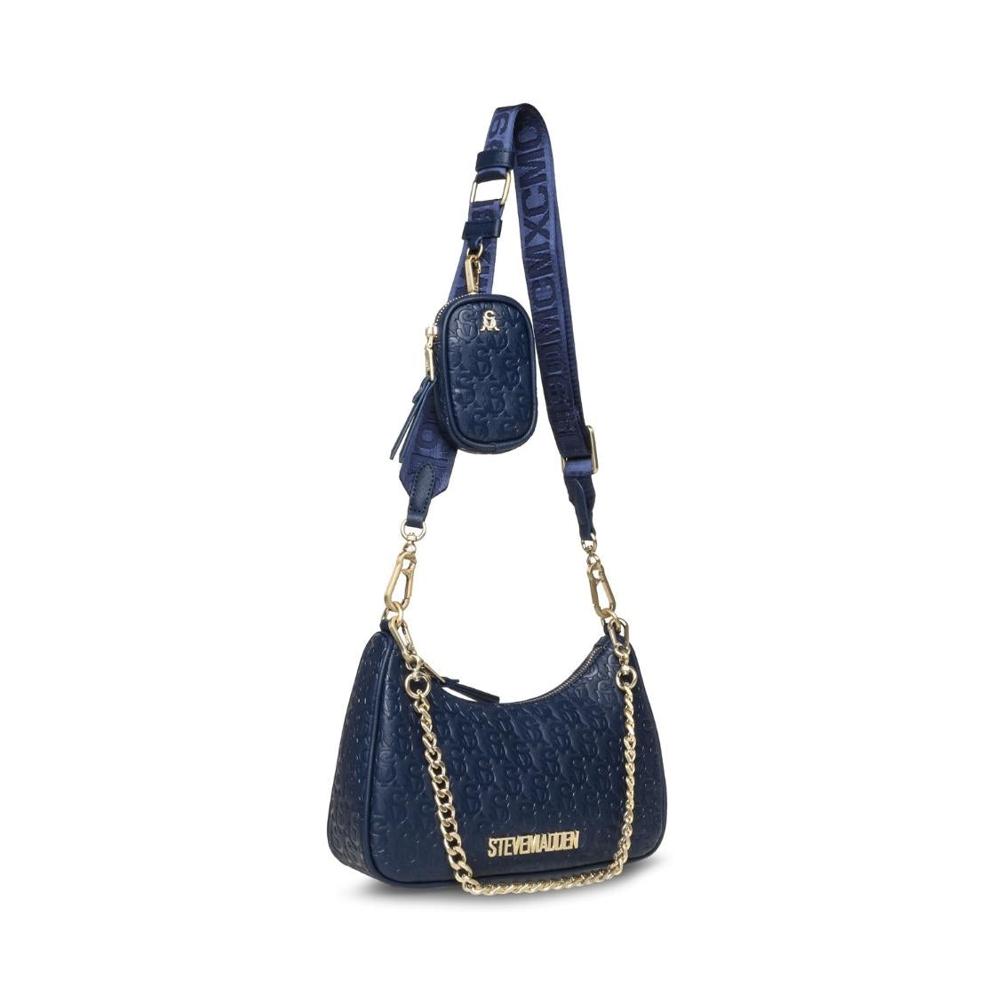 Bvice-E Navy Bolsa Crossbody Azul Marino
