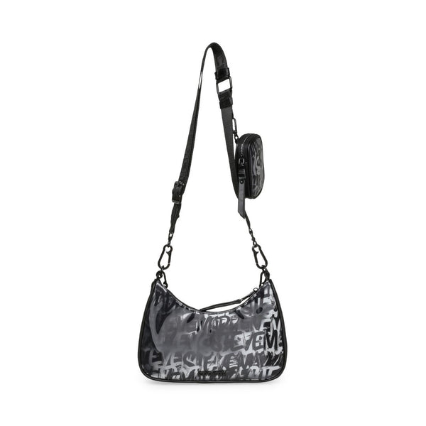 Bvice G Black Silver Bolsa Negro con Plata para Mujer