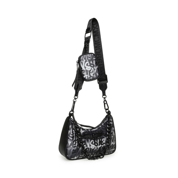 Bvice G Black Silver Bolsa Negro con Plata