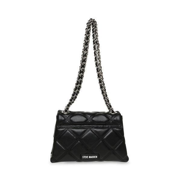 Bvolturi Black Silver Bolsa Negra con Plata para Mujer