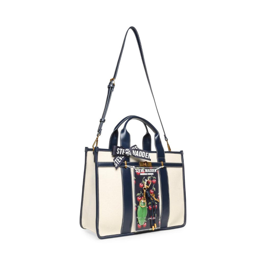 Bwebber-LRG Navy Natural Bolsa Tote Azul Marino