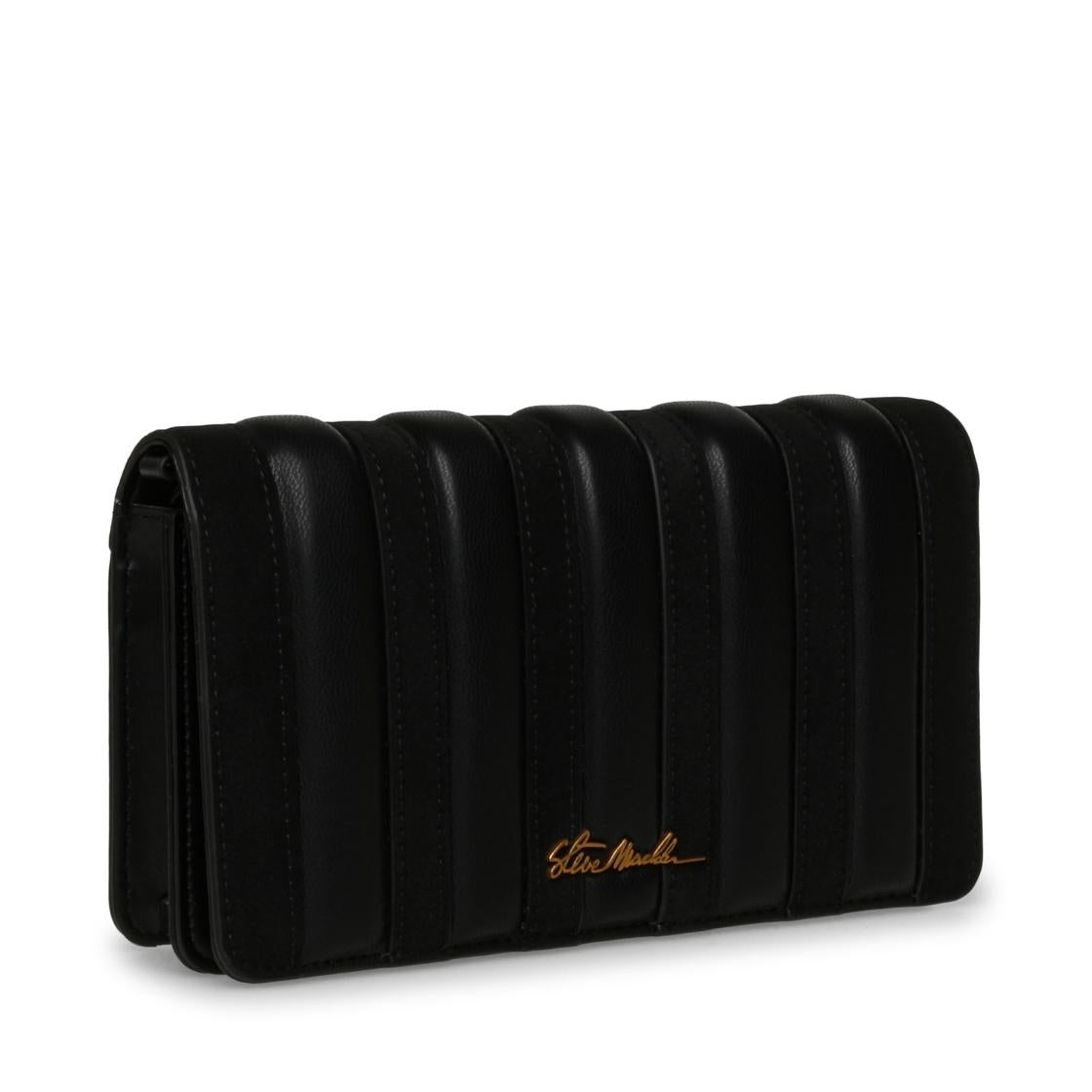 Bwhisp Black/Gold Bolso Clutch Negro