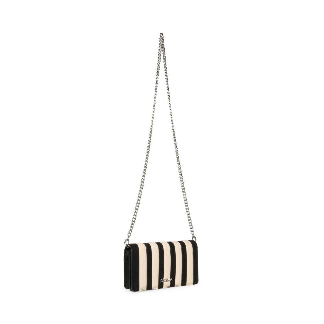 Bwhisp Black/White Bolso Clutch Blanco Y Negro