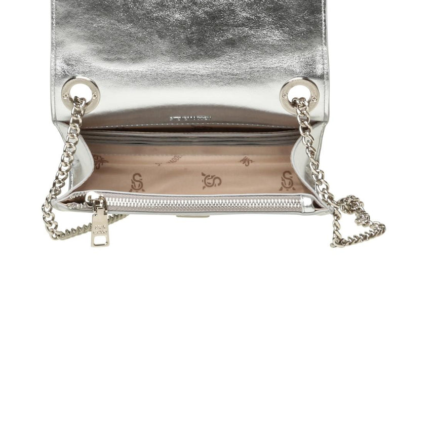 Bzoie Silver Bolsa Crossbody Plata