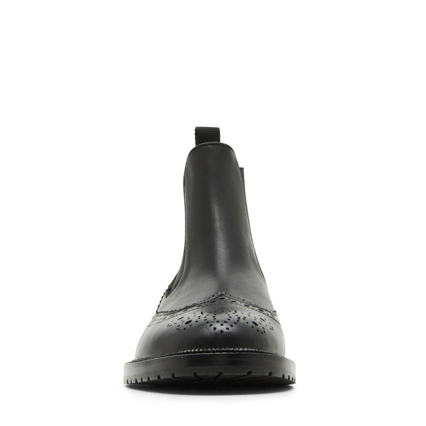 Cacto Black Leather Botines de Piel para Hombre