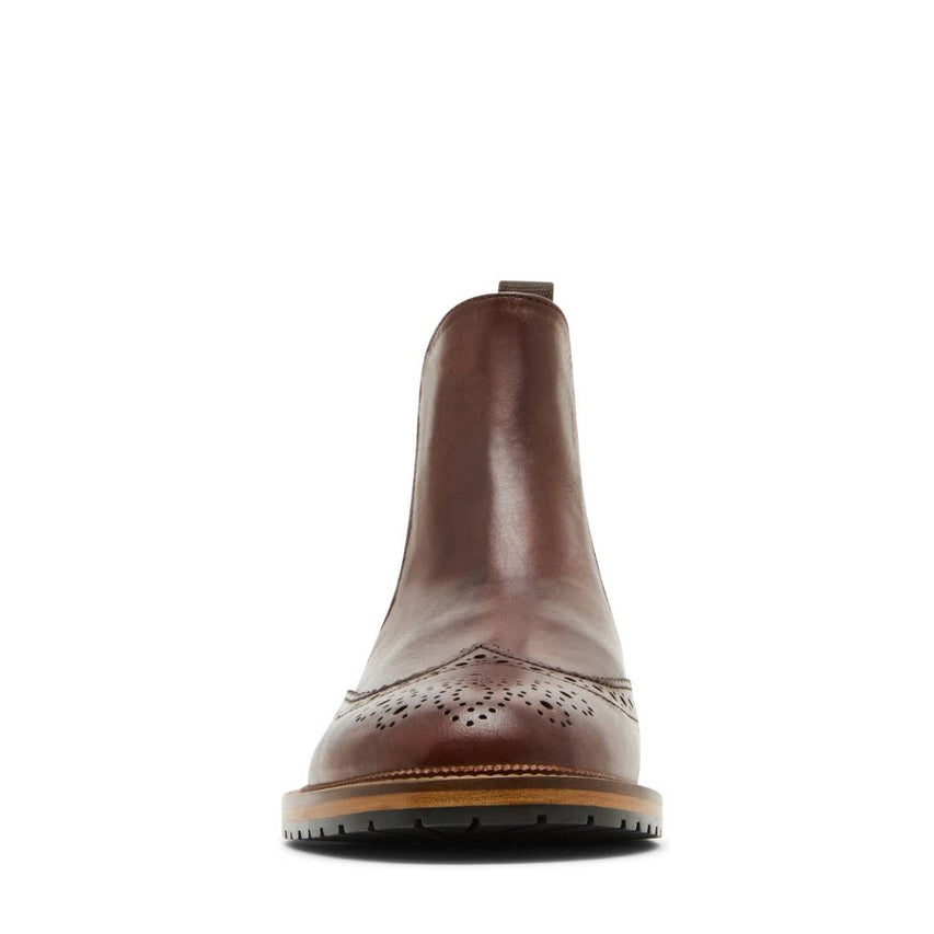 Cacto Cognac Leather Botines de Piel para Hombre