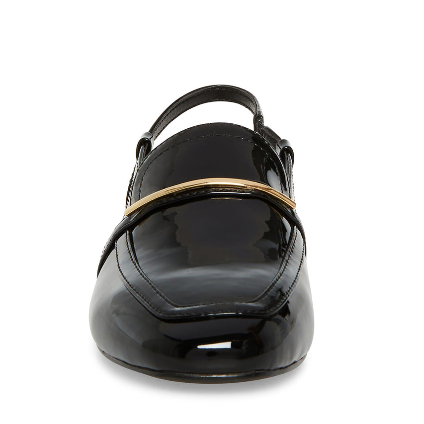 Calibri Black Patent Tacones de Charol Negros para Mujer