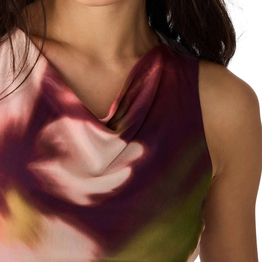 RYLEN DRESS BLURRY FLORAL