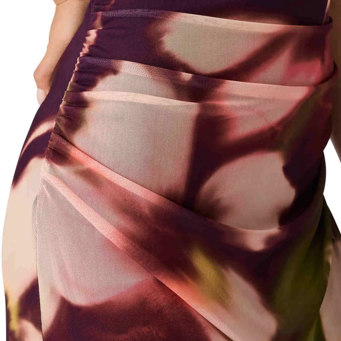 RYLEN DRESS BLURRY FLORAL