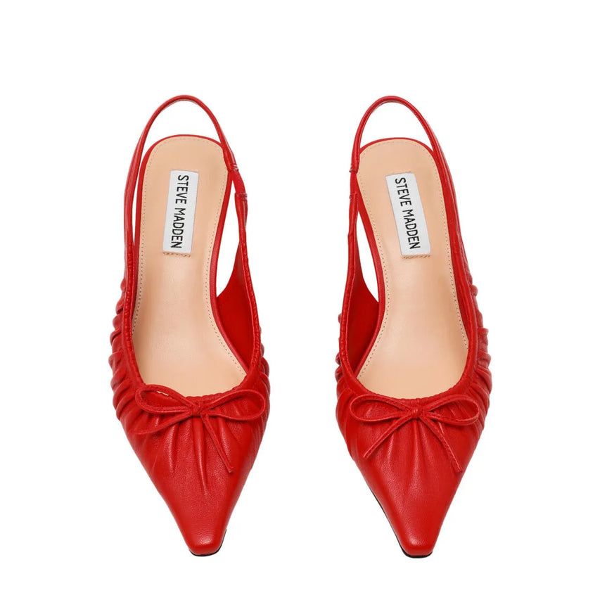 LUCETTE RED LEATHER
