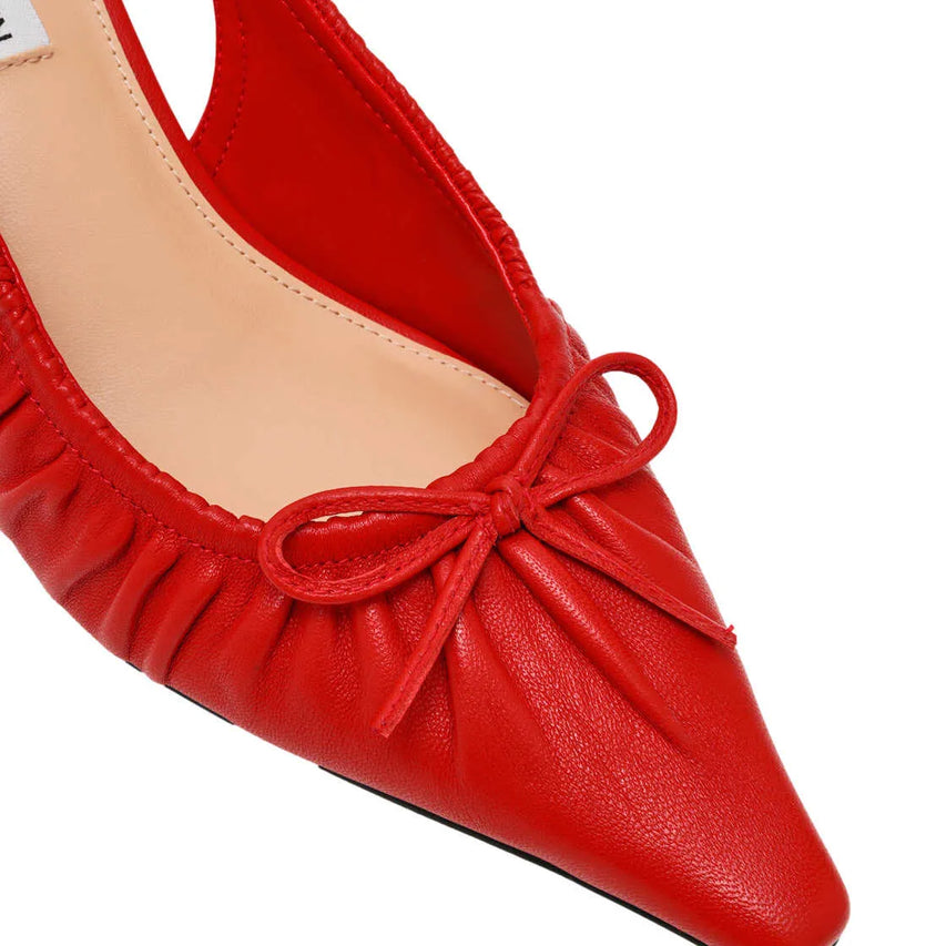 LUCETTE RED LEATHER