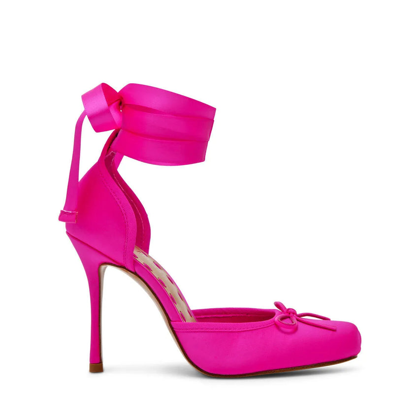 LARINA HOT PINK SATIN