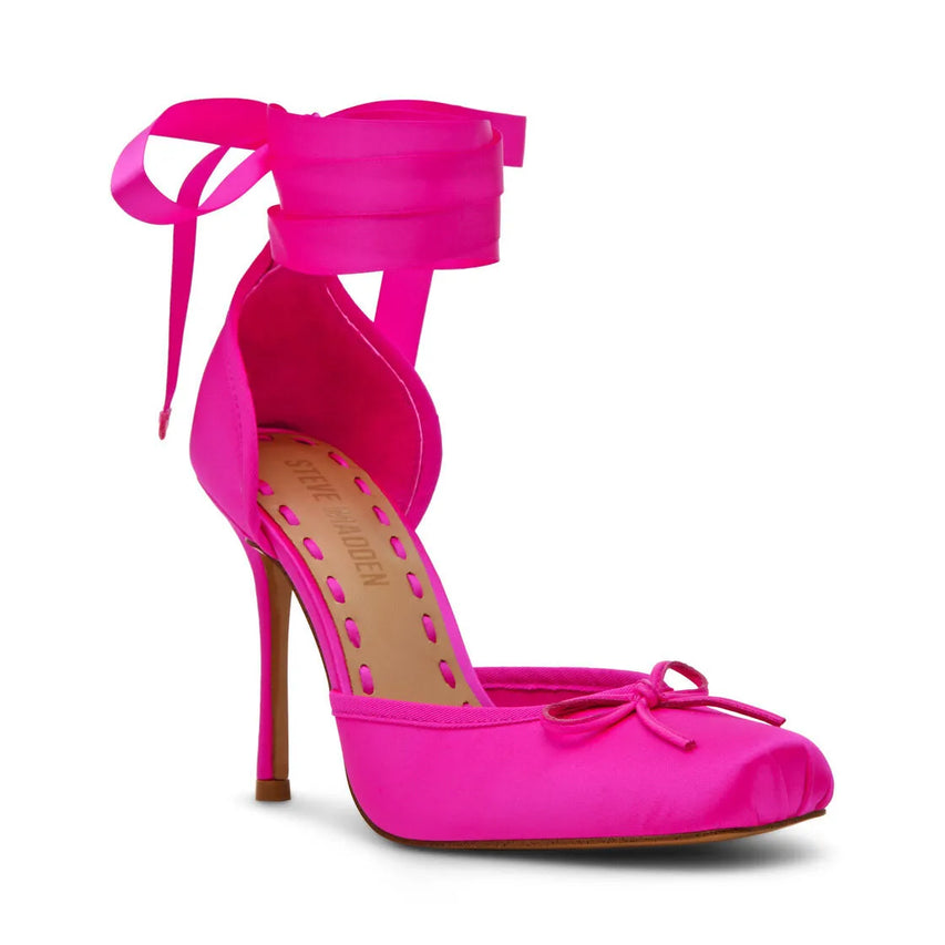 LARINA HOT PINK SATIN