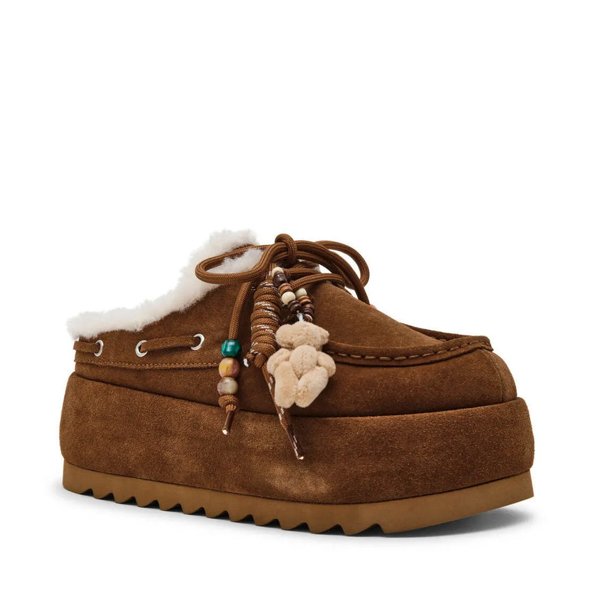 CUDDLY CHESTNUT SUEDE
