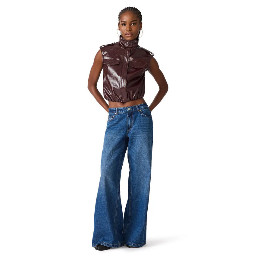 LUXIE VEST DEEP FIG