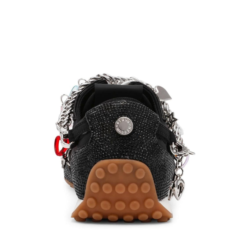 Cameos-R Black Tenis Negros con Brillo Para Mujer