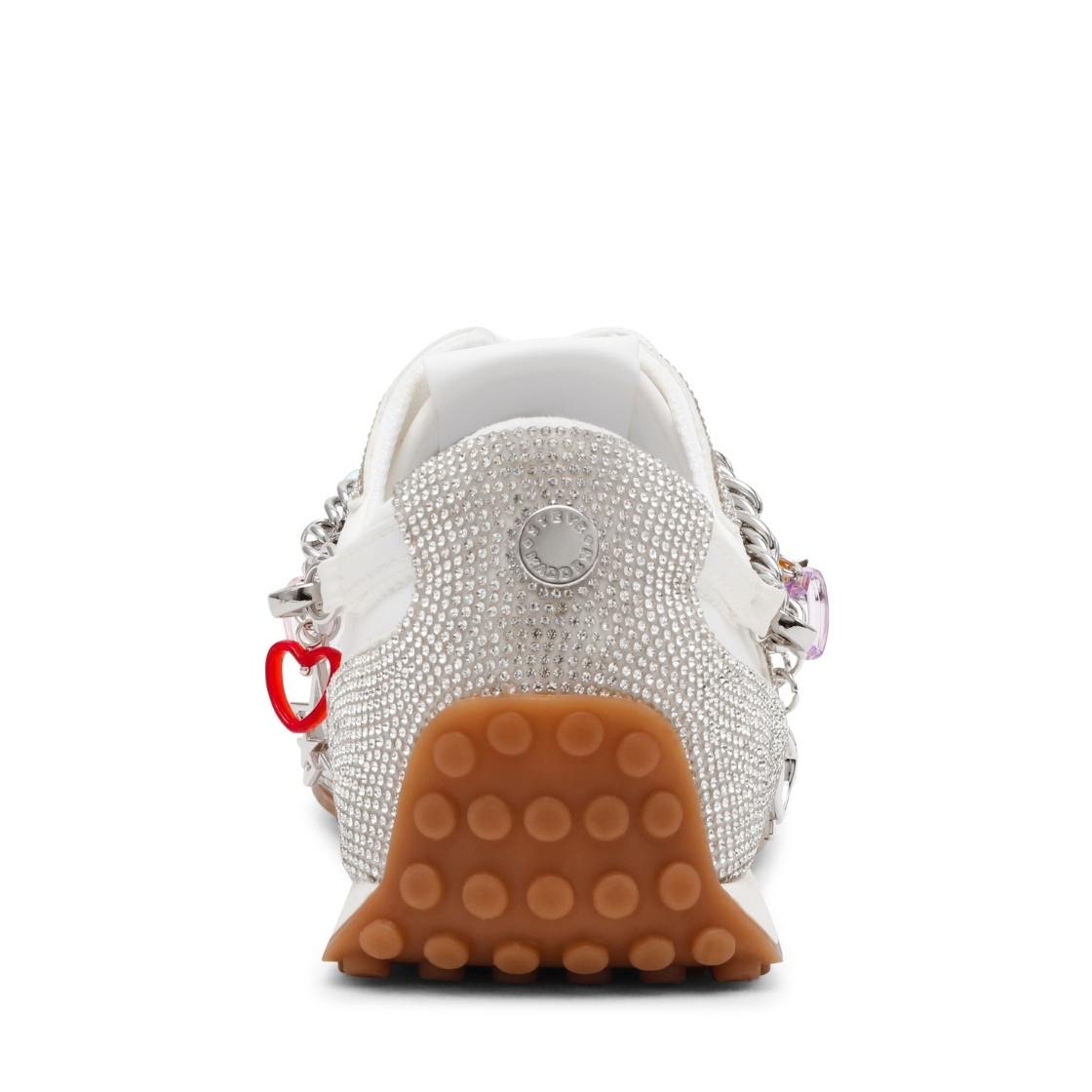 Cameos-R White Tenis Blancos con Brillo Para Mujer
