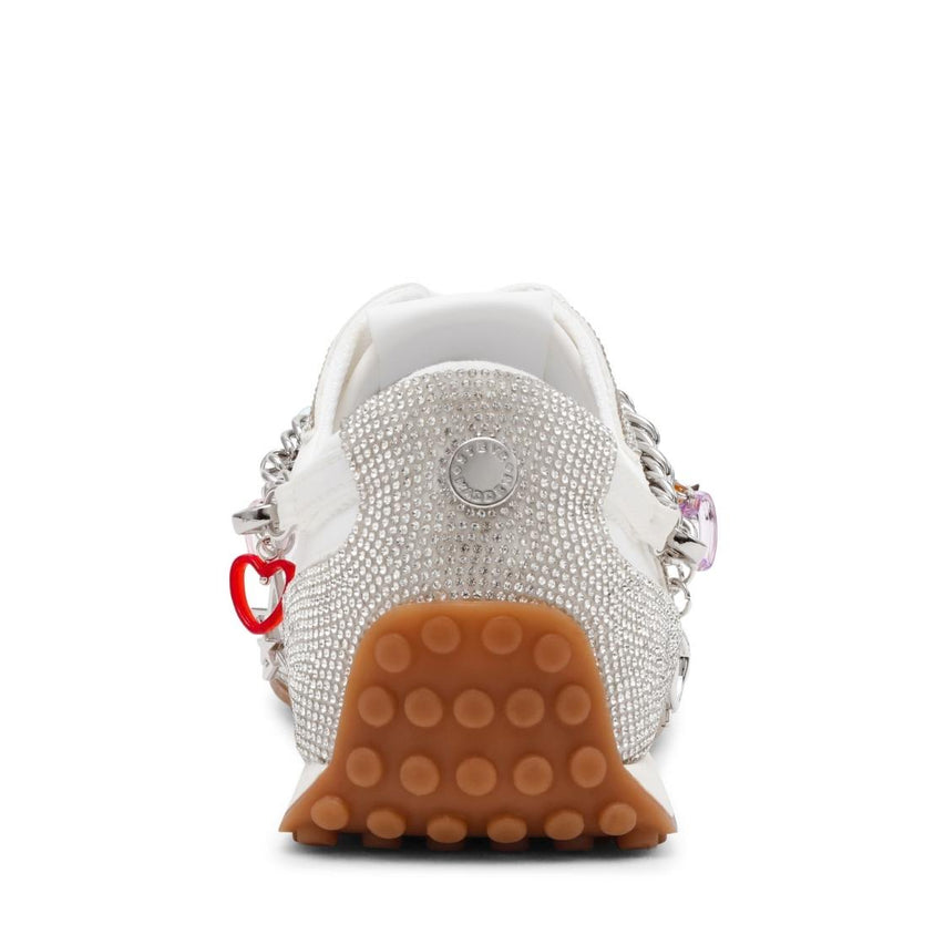 Cameos-R White Tenis Blancos con Brillo Para Mujer