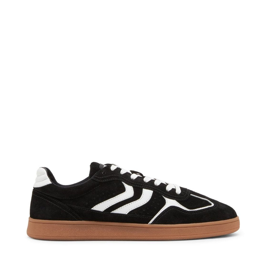 Carson Black Suede