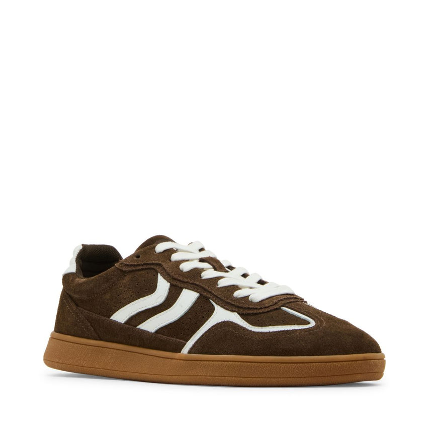 Carson Brown Suede Tenis de Gamuza Cafes