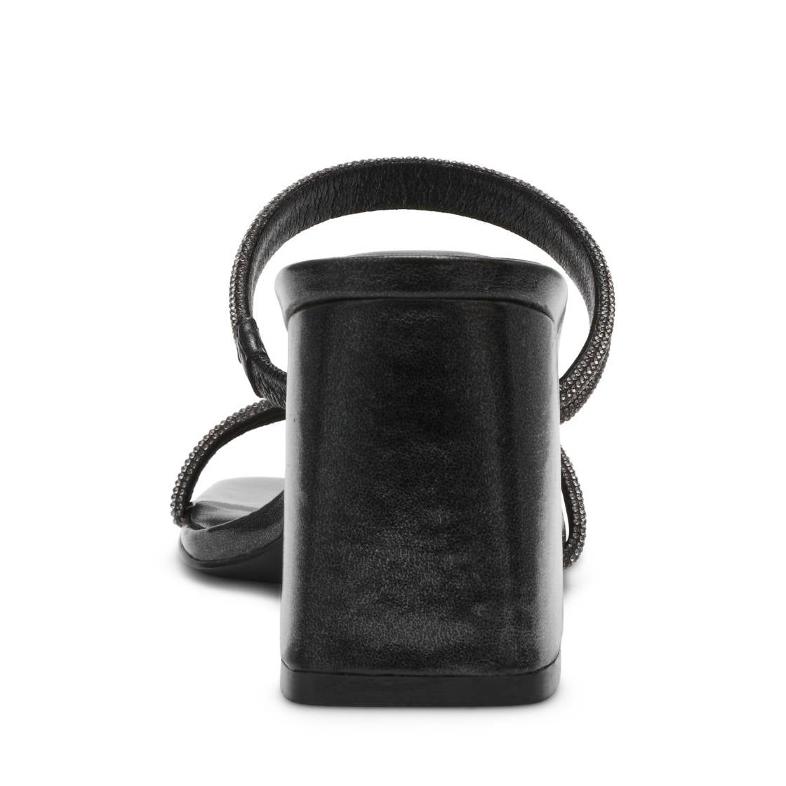 Catlyn Black Sandalias de Tacón Negras Para Mujer
