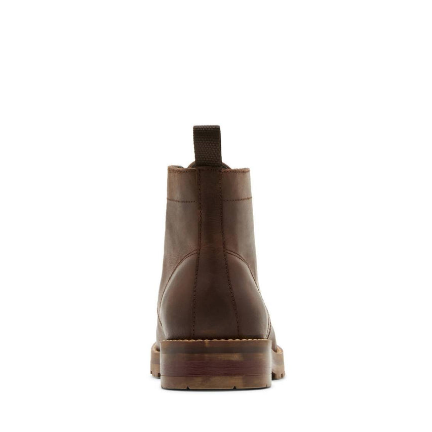 Catorce Cognac Leather Botines de Piel Cafes para Hombre