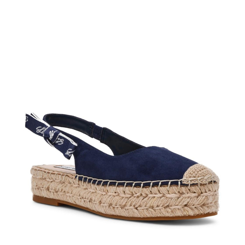 Centro Navy Suede Alpargatas Azul Marino
