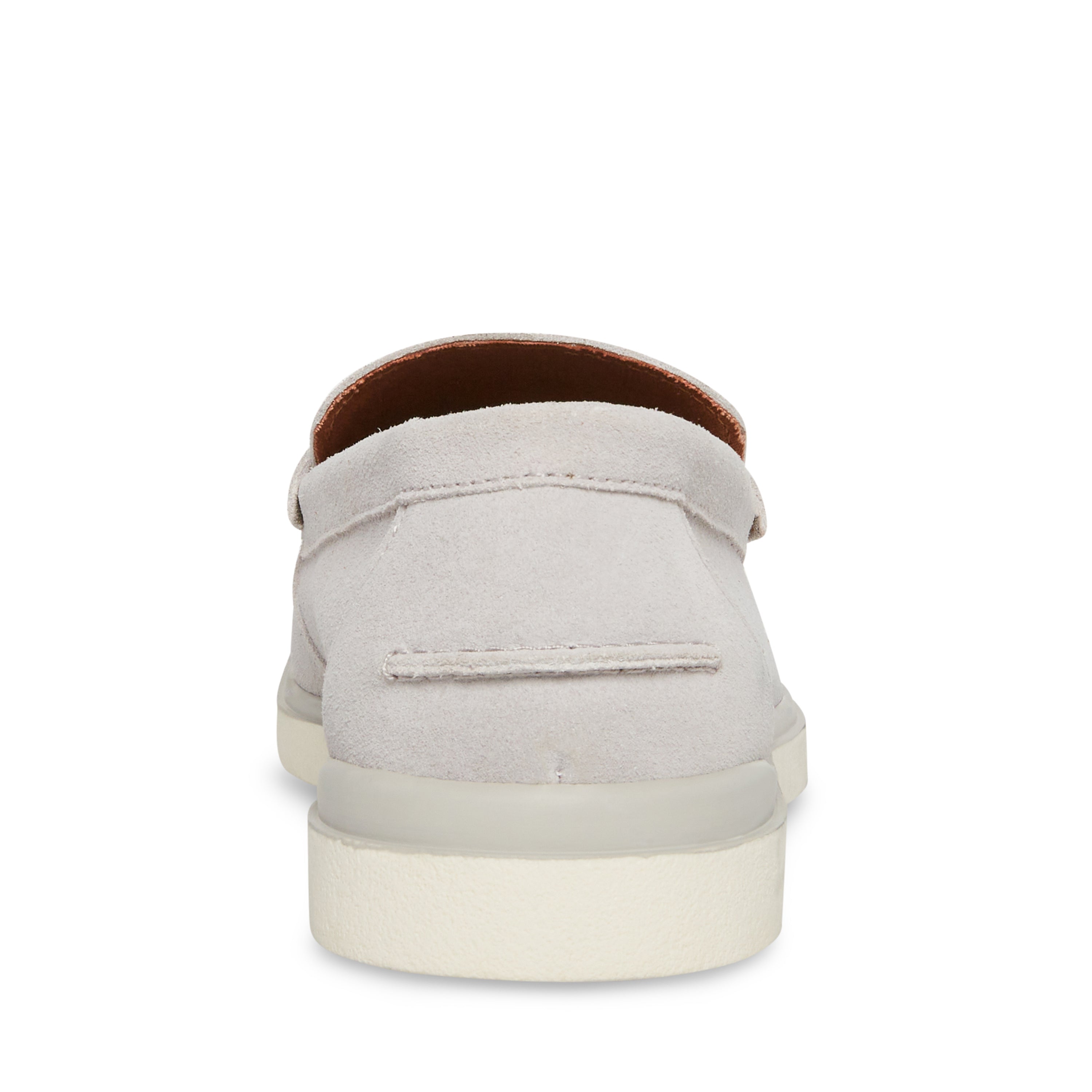 Charley Grey Suede Mocasines Casuales Grises para Hombre