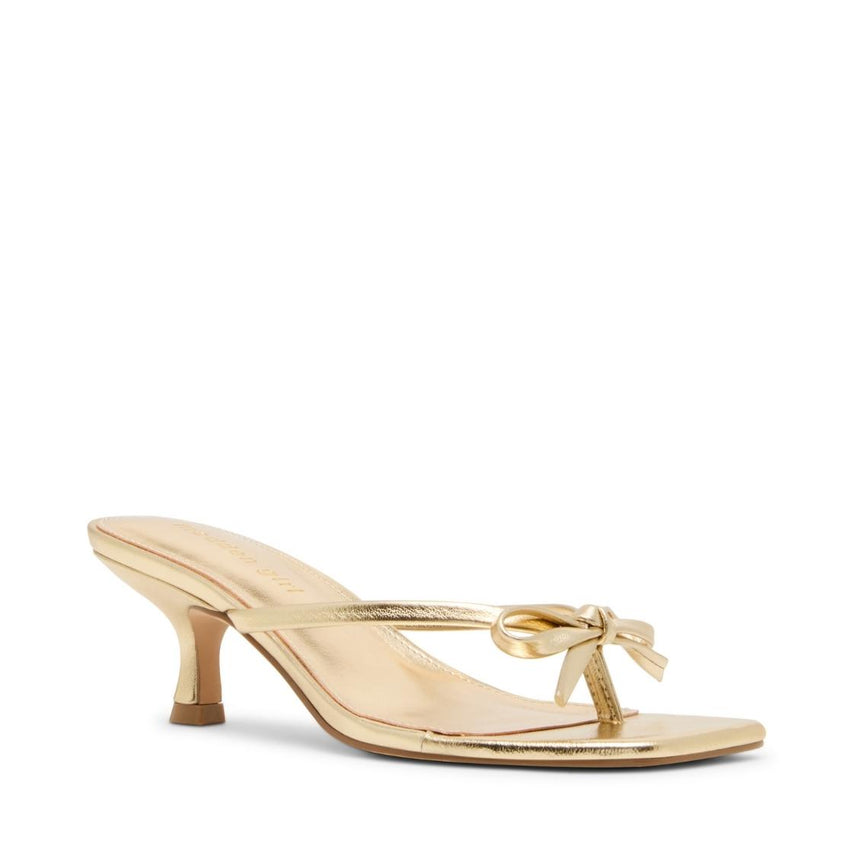 Charlotte Gold Paris Sandalias de Tacon Doradas