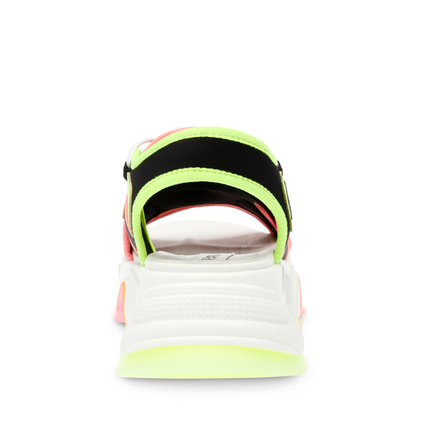 Chivalry Neon Multi Sandalias Neon Multicolor para Mujer