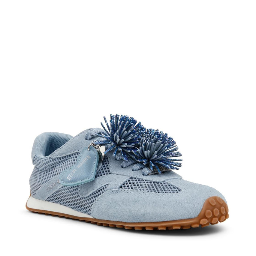 Coheart Baby Blue Suede Tenis Azules