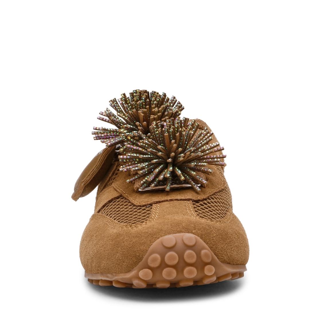 Coheart Chesnut Suede Tenis Para Mujer