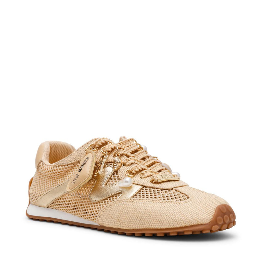 Coheart-RAF Natural Raffia Tenis Beige