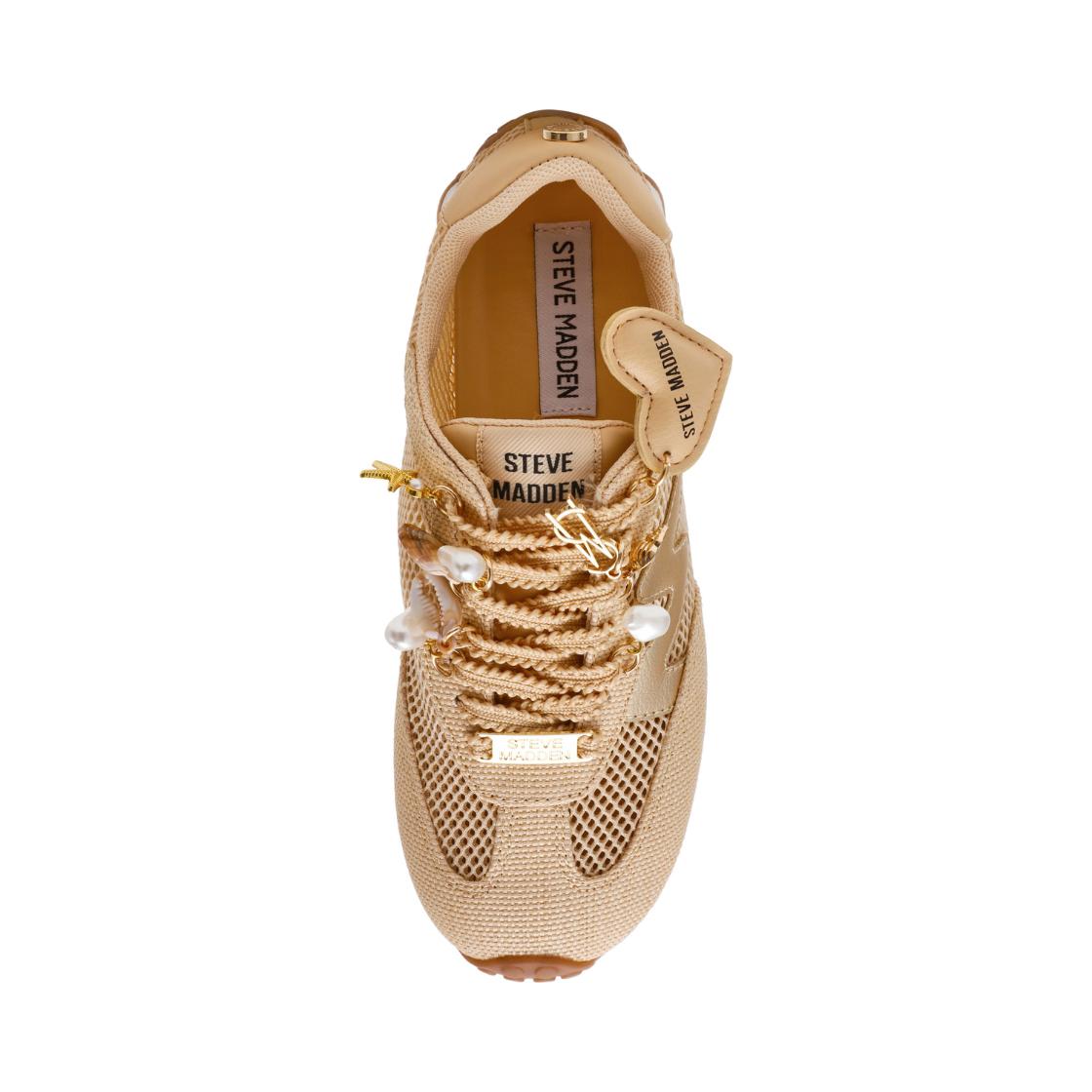 Coheart-RAF Natural Raffia Tenis Para Mujer