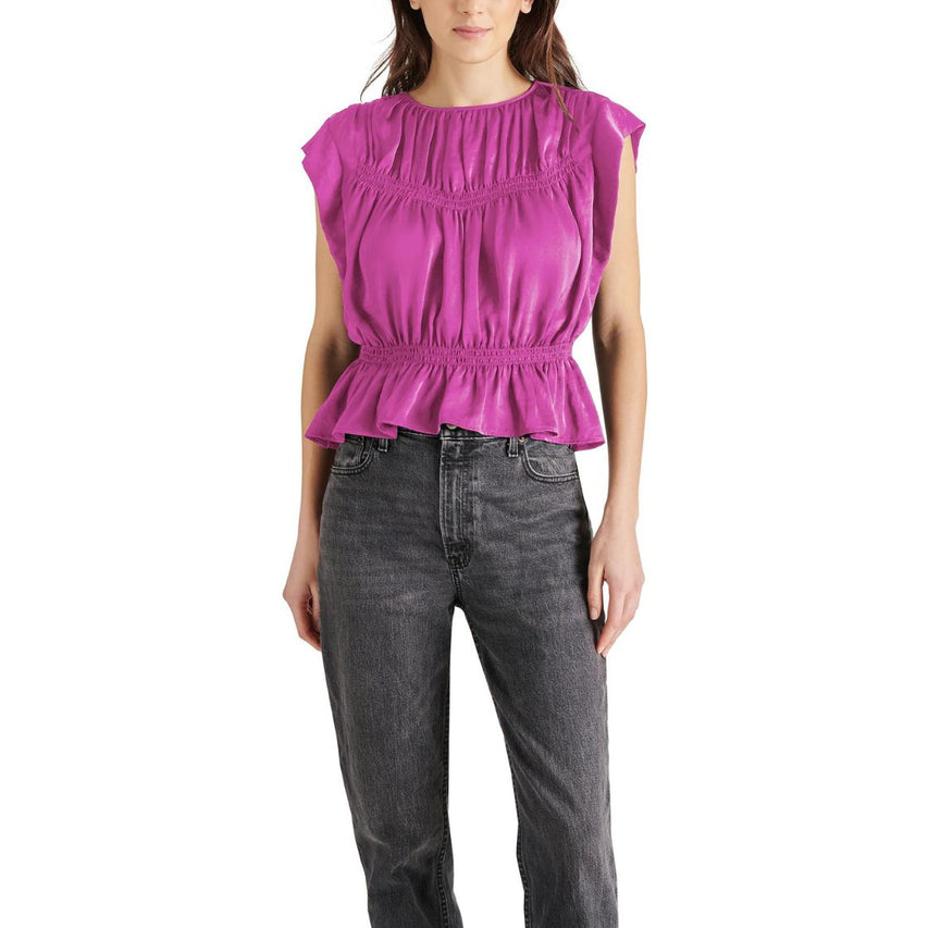 Corinne Top Radiant Orchid